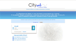 Desktop Screenshot of citywebthiene.altovicentino.it